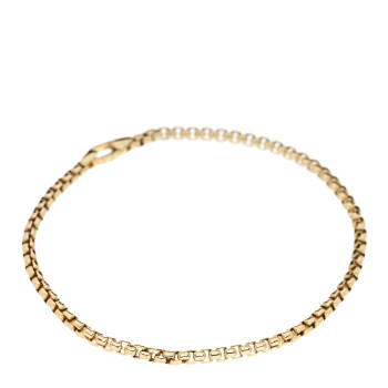 DAVID YURMAN 18K Yellow Gold 2.7mm Box Chain Bracelet