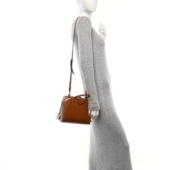 GIVENCHY Tumbled Buffalo Mini Antigona Cube Bag Soft Tan
