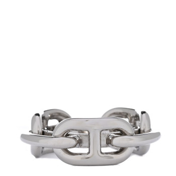 HERMES Palladium Regate Scarf Ring