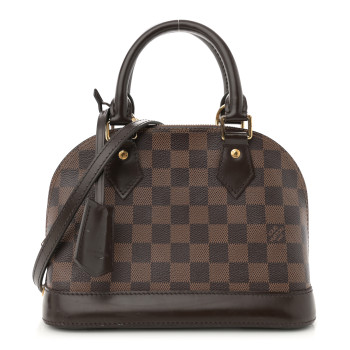 LOUIS VUITTON Damier Ebene Alma BB