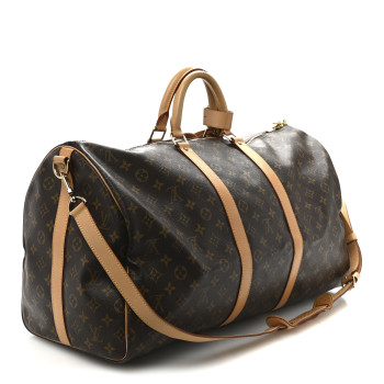 LOUIS VUITTON Monogram Keepall Bandouliere 55