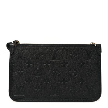 LOUIS VUITTON Empreinte CarryAll PM Pochette Black
