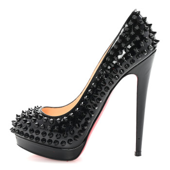 CHRISTIAN LOUBOUTIN Patent Alti Spikes 160 Pumps 36.5 Black