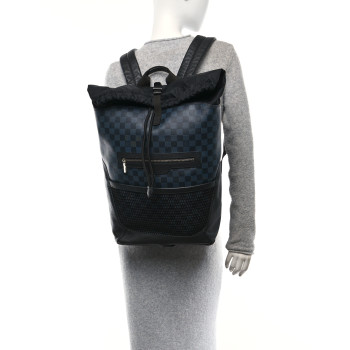 LOUIS VUITTON Damier Cobalt Matchpoint Backpack