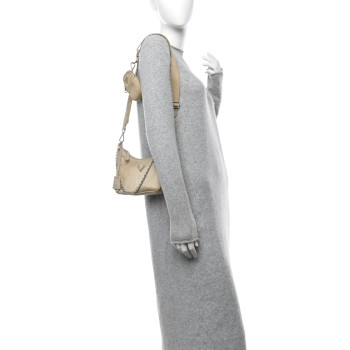 PRADA Nylon Re-Edition 2005 Shoulder Bag Cammeo