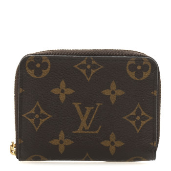 LOUIS VUITTON Monogram Zippy Coin Purse