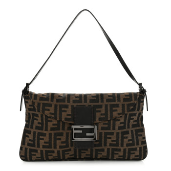 FENDI Zucca Baguette Brown
