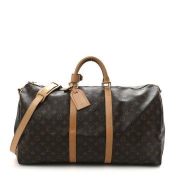 LOUIS VUITTON Monogram Keepall Bandouliere 55