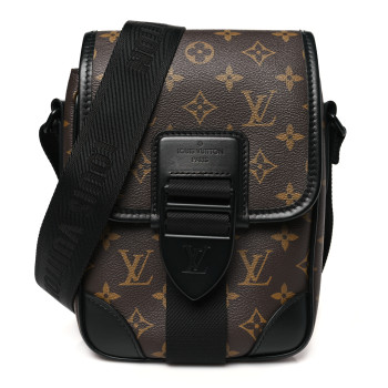 LOUIS VUITTON Monogram Macassar Archy Messenger PM
