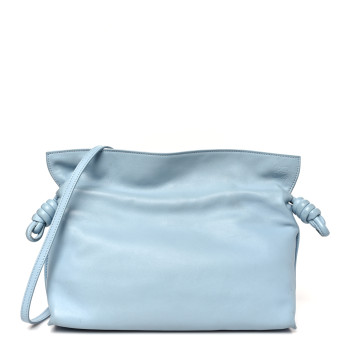 LOEWE Nappa Medium Flamenco Knot Bag Dusty Blue