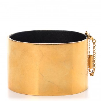 CELINE Manchette bangle ファー ミンク ゴールド グレー 68bacb23fe75ec90a64926f7a0414f