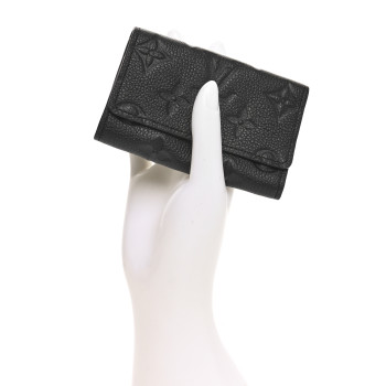 LOUIS VUITTON Empreinte Multicles 6 Key Holder Black