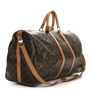 LOUIS VUITTON Monogram Keepall Bandouliere 55