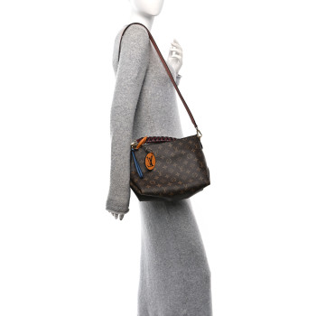 LOUIS VUITTON Monogram Beaubourg Hobo Mini Bordeaux Red Peach Safran Blue Jean Blue