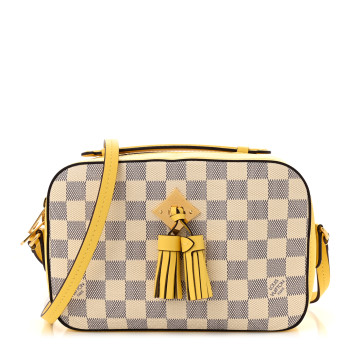 LOUIS VUITTON Damier Azur Saintonge Pineapple