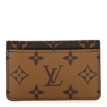 LOUIS VUITTON Reverse Monogram Card Holder