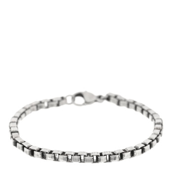 TIFFANY Sterling Silver 4mm Venetian Link Bracelet
