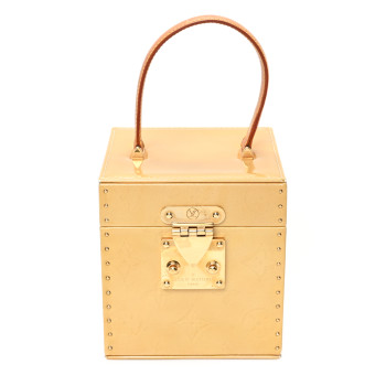 LOUIS VUITTON Vernis Bleecker Box Beige