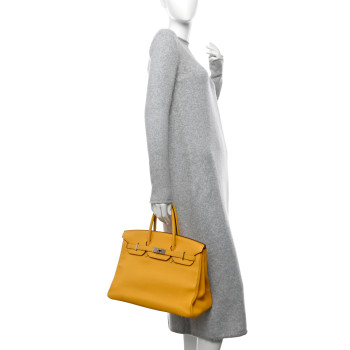 HERMES Togo Birkin 35 Soleil