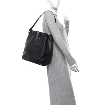 LOUIS VUITTON Epi Noe Black