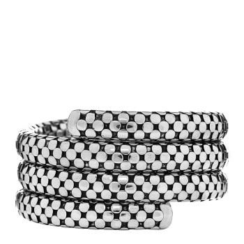 JOHN HARDY Sterling Silver Dot Triple Coil Bracelet