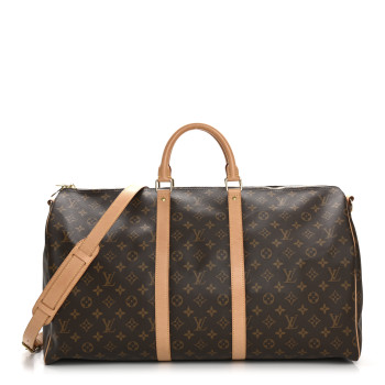 LOUIS VUITTON Monogram Keepall Bandouliere 55