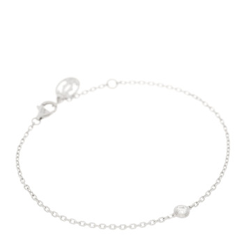 CARTIER 18K White Gold Diamond SM D'Amour Bracelet