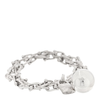 TIFFANY Sterling Silver HardWear Wrap Bracelet