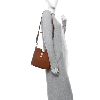 CELINE Smooth Calfskin Small Camille 16 Soft Bag Tan CELINE Smooth Calfskin Small Camille 16 Soft Bag Tan