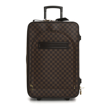 LOUIS VUITTON Damier Ebene Pegase 55 Rolling Luggage