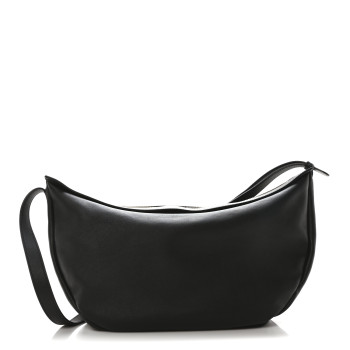 MANSUR GAVRIEL Soft Calfskin Moon Sling Bag Black