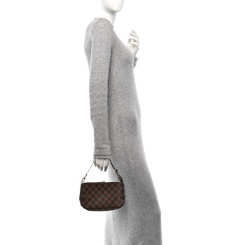 LOUIS VUITTON Damier Ebene Pochette Accessories