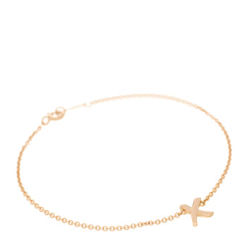 TIFFANY 18K Rose Gold Paloma Picasso Graffiti X Bracelet