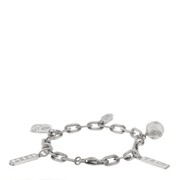 TIFFANY Sterling Silver 1837 Charm Bracelet