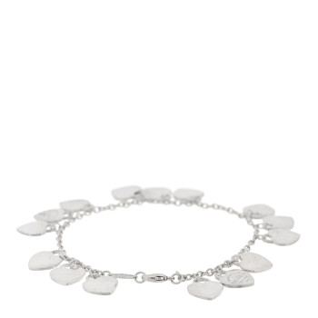 TIFFANY Sterling Silver Mini Return to Tiffany Multi Heart Charm Bracelet