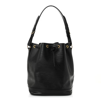 LOUIS VUITTON Epi Noe Black