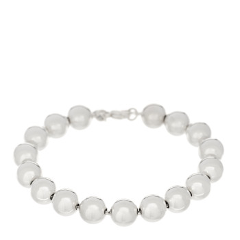 TIFFANY Sterling Silver 10mm HardWear Ball Bracelet