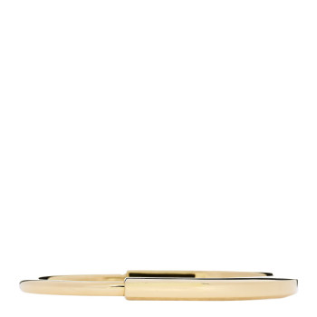 TIFFANY 18K Yellow Gold Tiffany Lock Bangle Bracelet