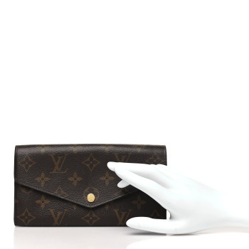 LOUIS VUITTON Monogram Sarah Wallet NM
