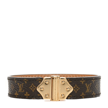 LOUIS VUITTON Monogram Nano Bracelet 19