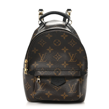 LOUIS VUITTON Monogram Palm Springs Backpack Mini