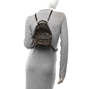 LOUIS VUITTON Monogram Palm Springs Backpack Mini