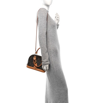 LOUIS VUITTON Monogram Alma BB