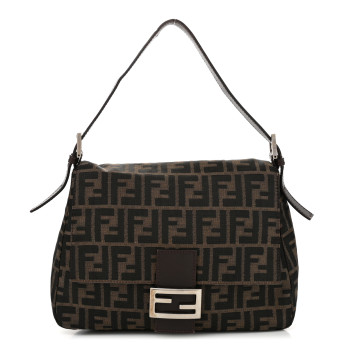 FENDI Zucca Mama Baguette Tobacco