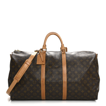 LOUIS VUITTON Monogram Keepall Bandouliere 55