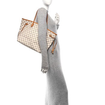 LOUIS VUITTON Damier Azur Neverfull MM