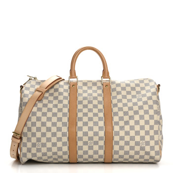 LOUIS VUITTON Damier Azur Keepall Bandouliere 45