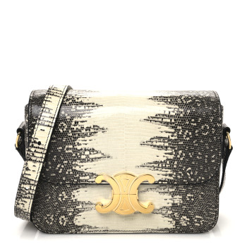 CELINE Lizard Teen Triomphe Natural