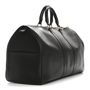LOUIS VUITTON Epi Keepall 45 Black