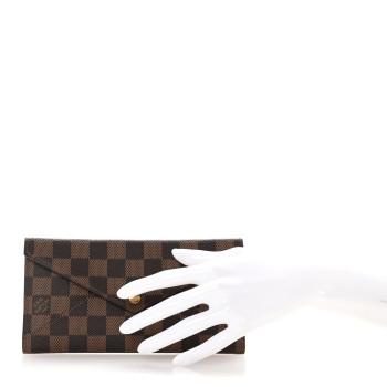 LOUIS VUITTON Damier Ebene Long Origami Wallet